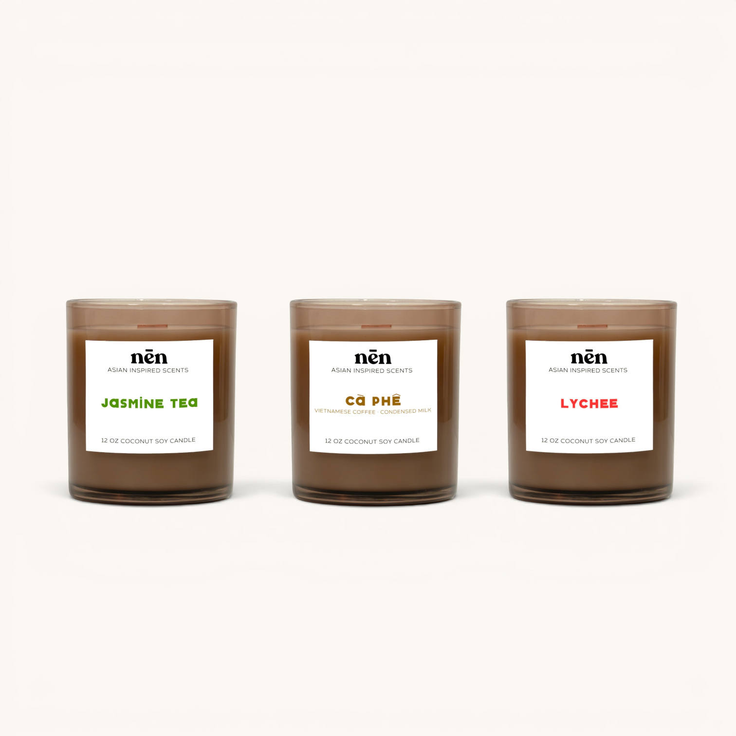 nēn Wood Wick Candles