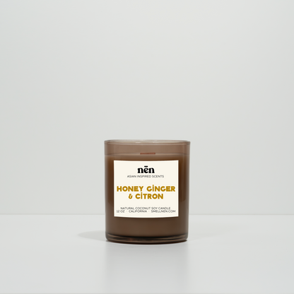 Honey Ginger & Citron Candle