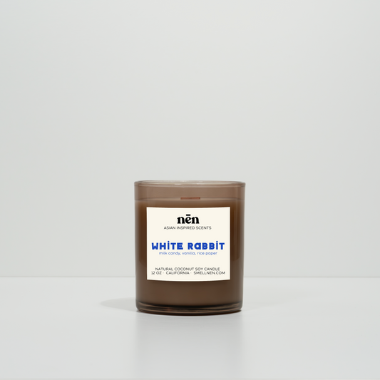 White Rabbit Candle