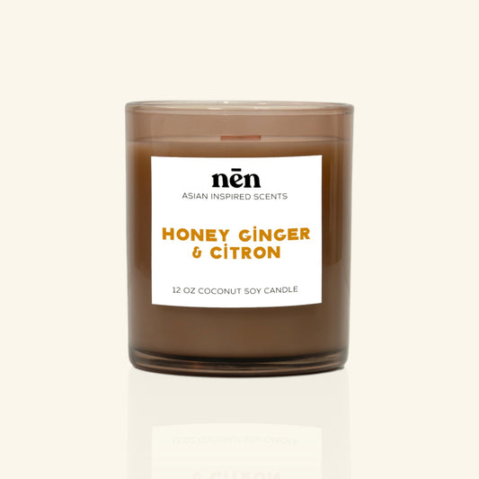 Honey Ginger & Citron Candle