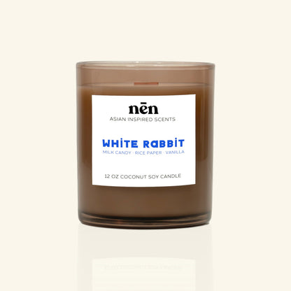 White Rabbit Candle