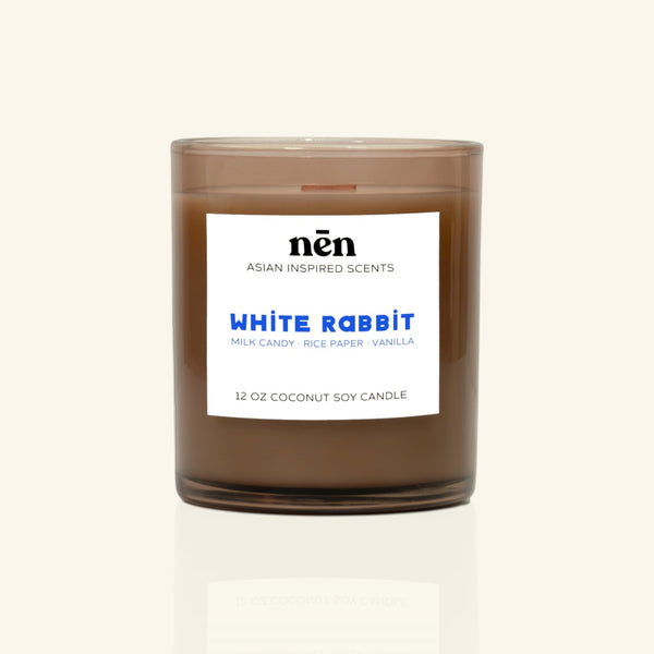 White Rabbit Candle