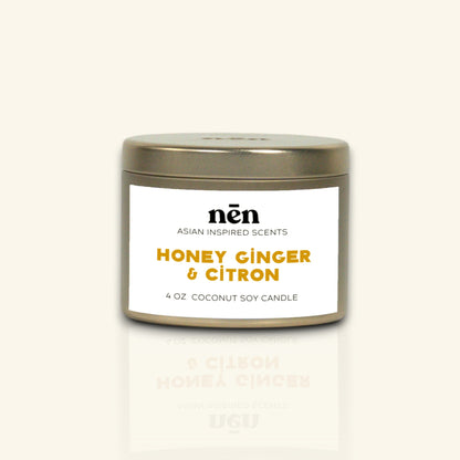 Honey Ginger & Citron Candle