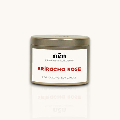 Sriracha Rose Candle