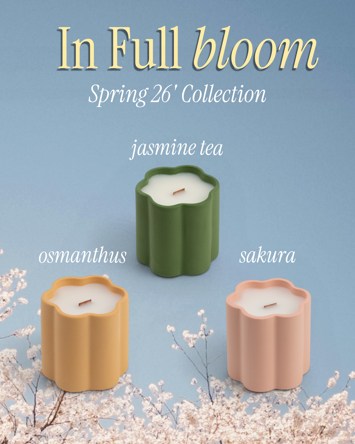 Jasmine Tea Candle
