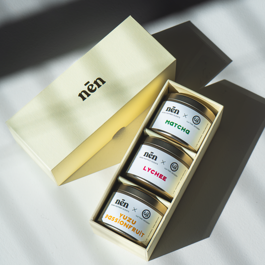 nēn x Uji Time Candle Trio Box